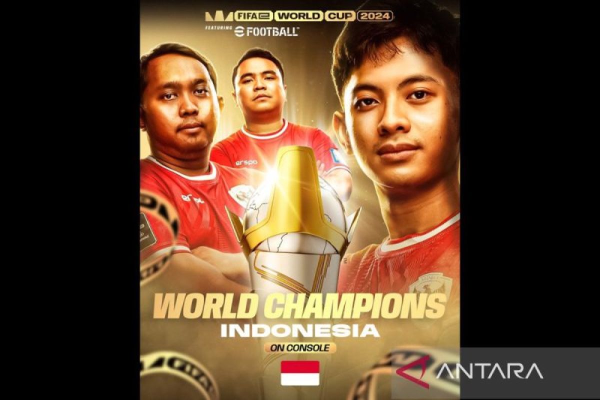 Indonesia juara dunia FIFAe World Cup 2024