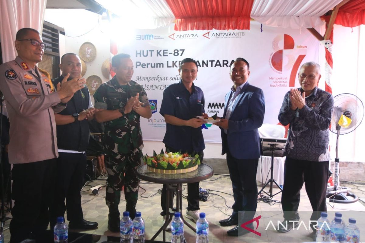 Dedikasi Kantor Berita ANTARA cerminan arah pembangunan di NTB