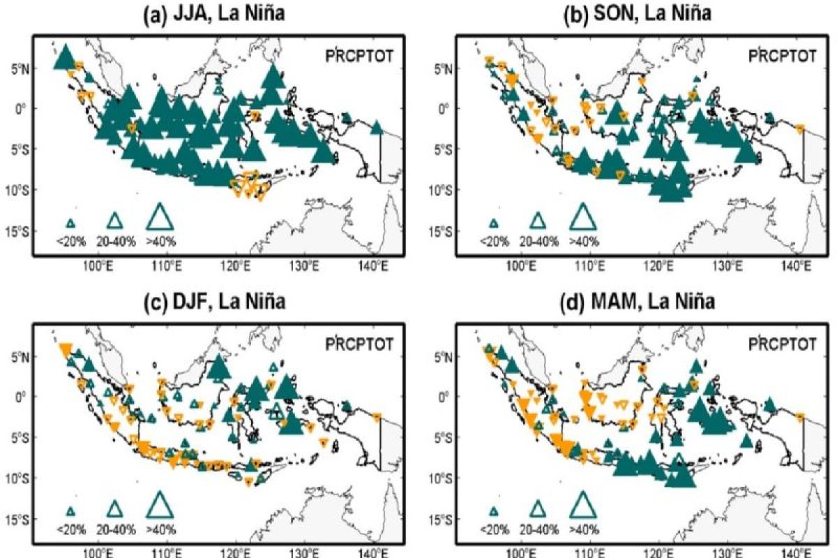 BMKG prediksi La Nina 2025 pada Maret-Mei dan bisa pengaruhi curah pola hujan Aceh