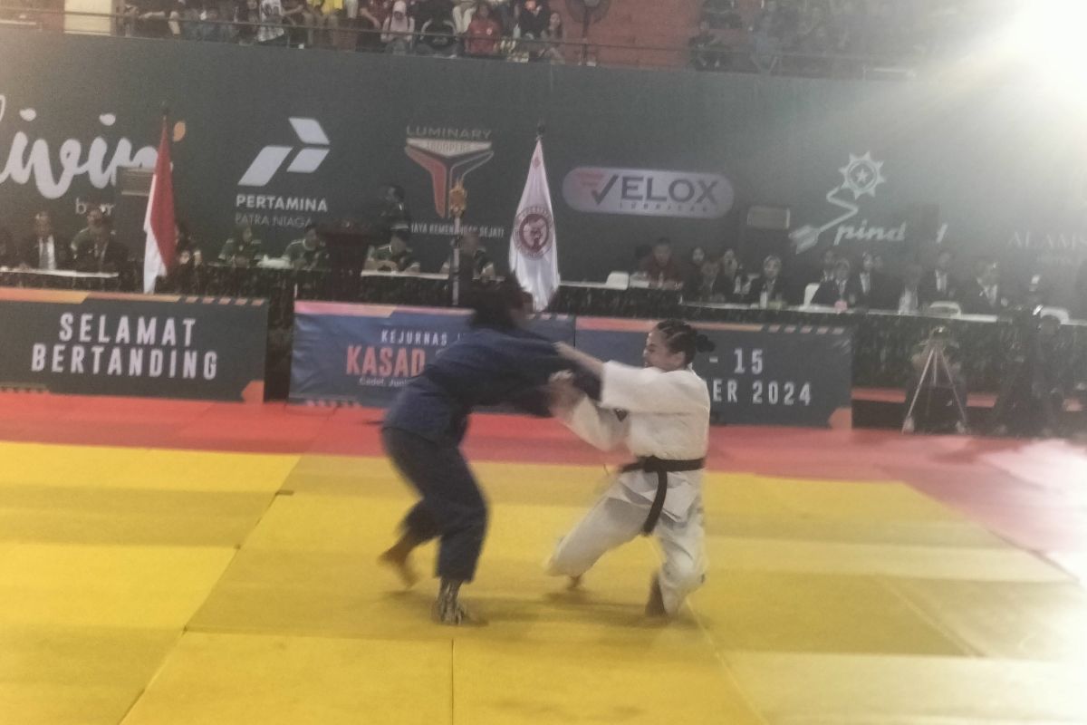 TNI AD cetak atlet judo terbaik melalui Kejurnas Kasad Cup XV