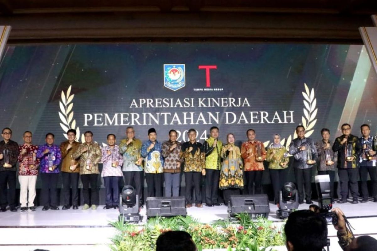 57 pemda dapat Apresiasi Kinerja Pemerintahan Daerah 2024 dari Kemendagri