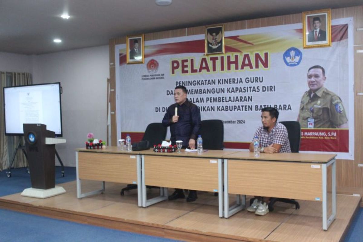 Dinas Pendidikan Batu Bara imbau guru tingkatkan kompetensi demi kualitas pendidikan