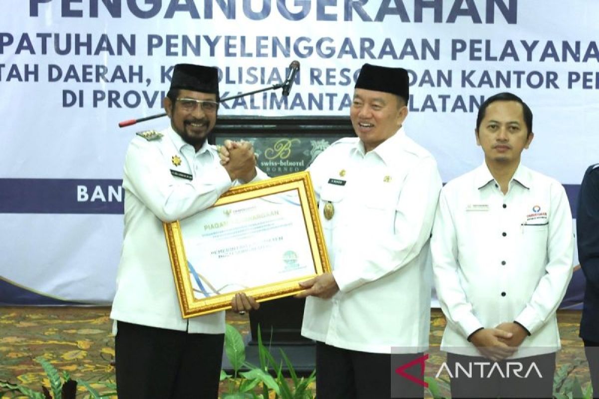 Nilai Kepatuhan Pemkab HSU naik ke level A