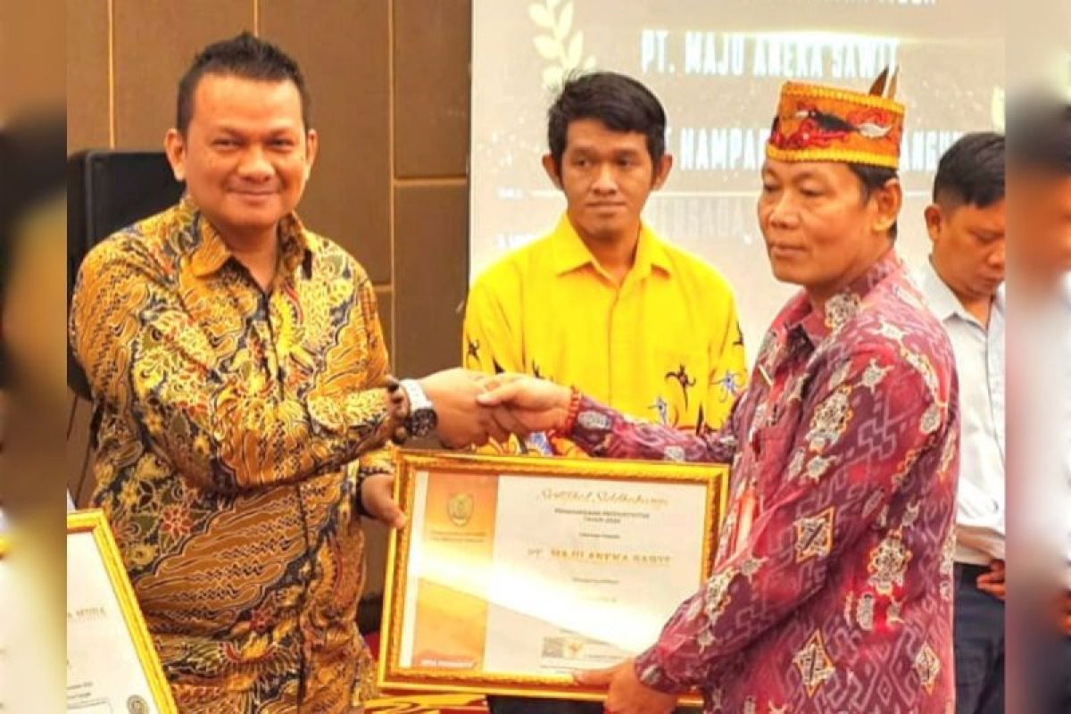 PT Maju Aneka Sawit raih penghargaan Siddhakarya 2024