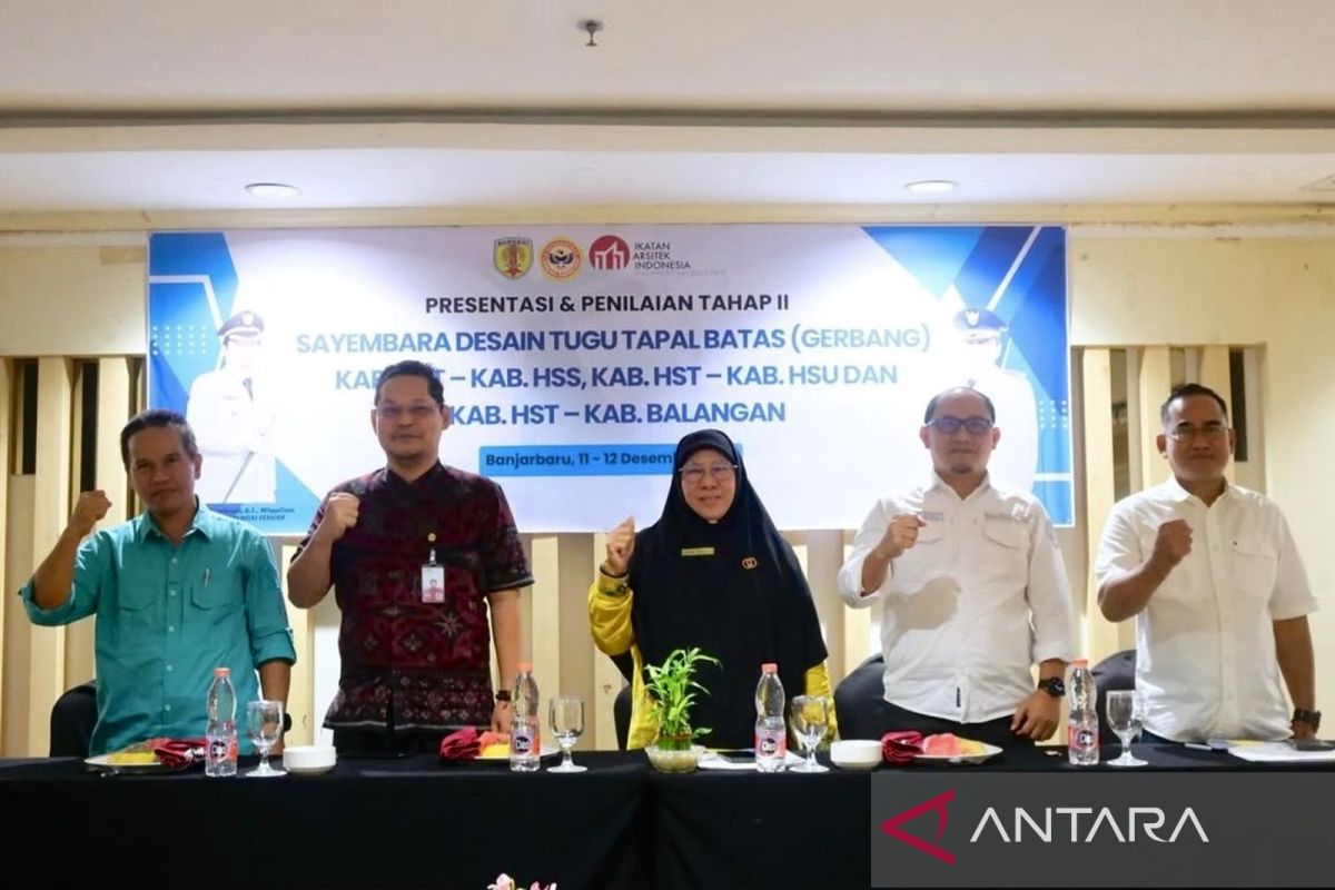 HST gelar penjurian tahap 2 sayembara desain Tugu Tapal Batas