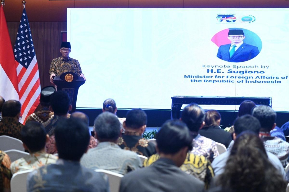 Menlu Sugiono tegaskan RI-AS mitra strategis di tahun ke-75 hubungan bilateral