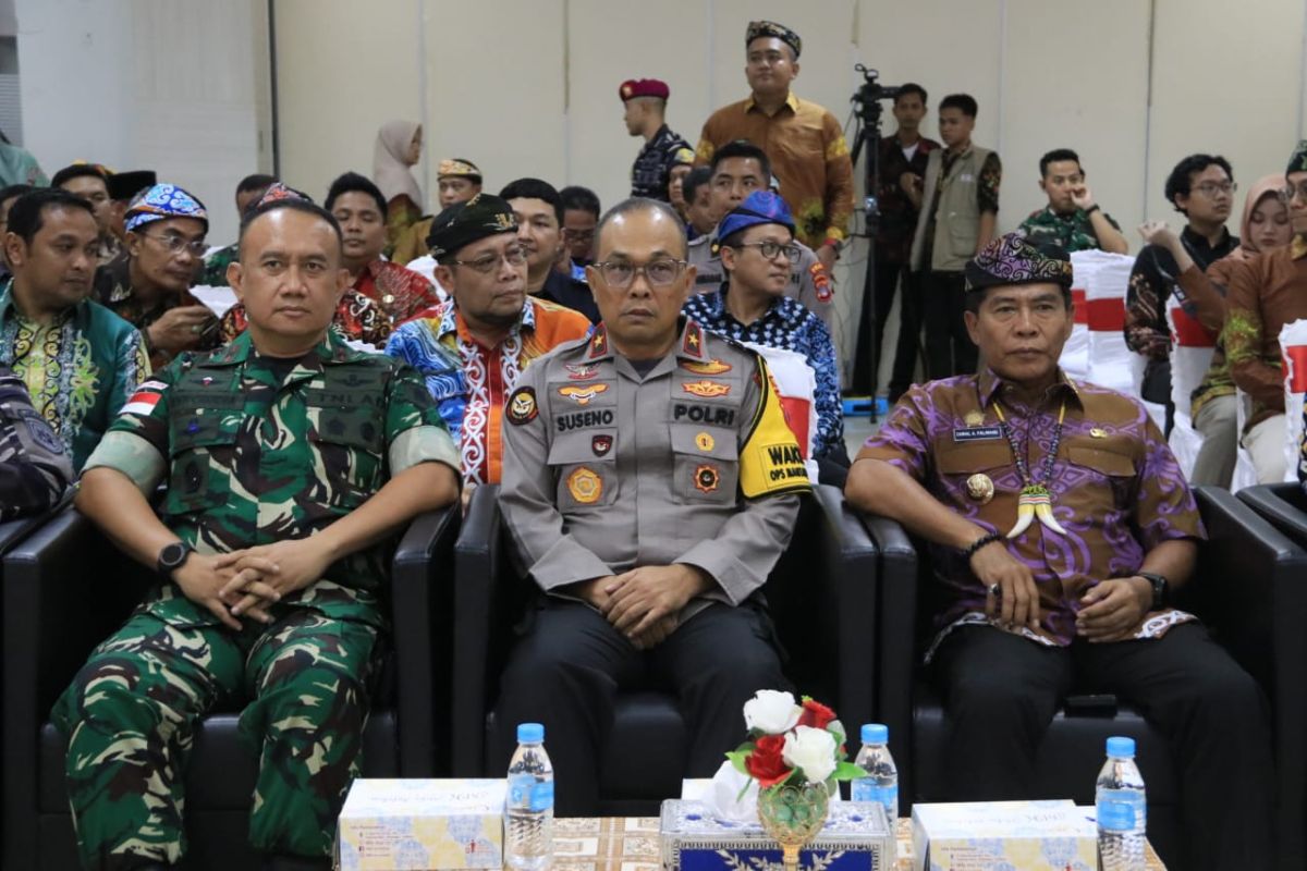 Wakapolda Kaltara Hadiri Penyerahan Secara Digital DIPAdan Buku Daftar Alokasi TKD2025