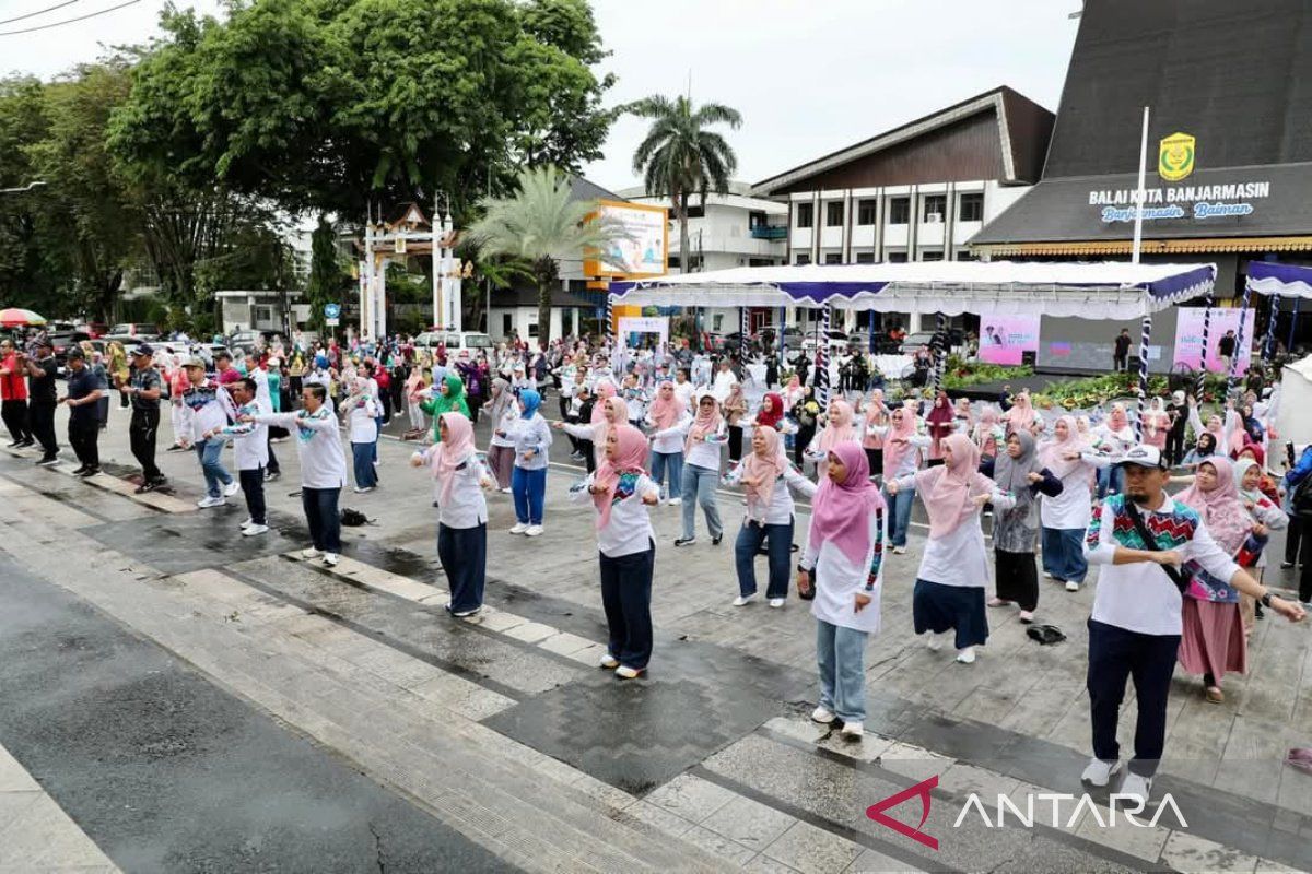 Banjarmasin gencarkan masyarakat hidup sehat di seluruh kelurahan