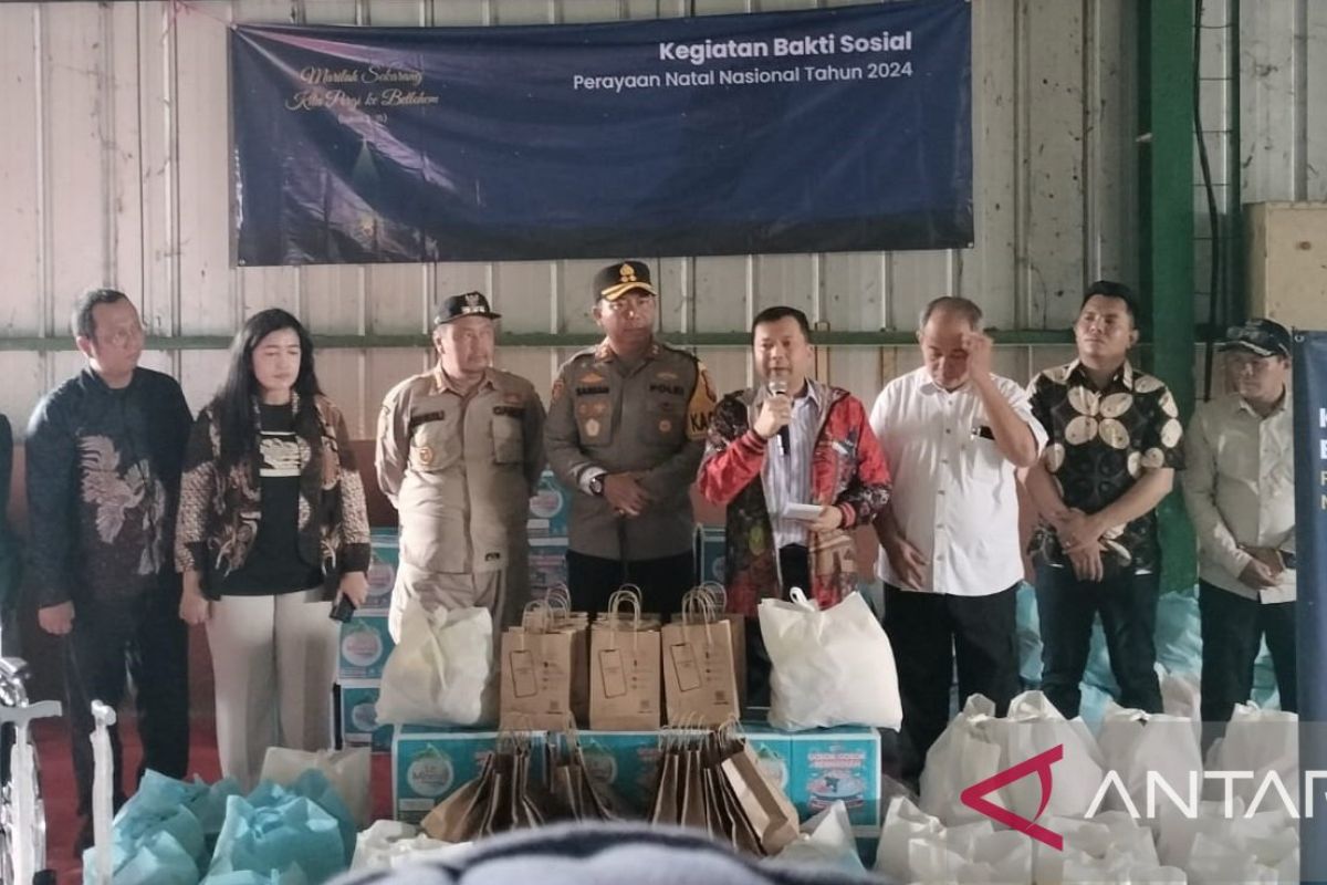 Panitia Nasional Natal salurkan ratusan paket bantuan untuk penyintas bencana