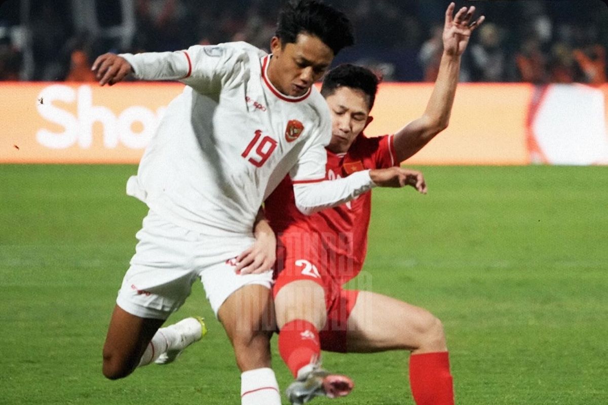 Quang Hai antar Vietnam memimpin 1-0 atas Indonesia