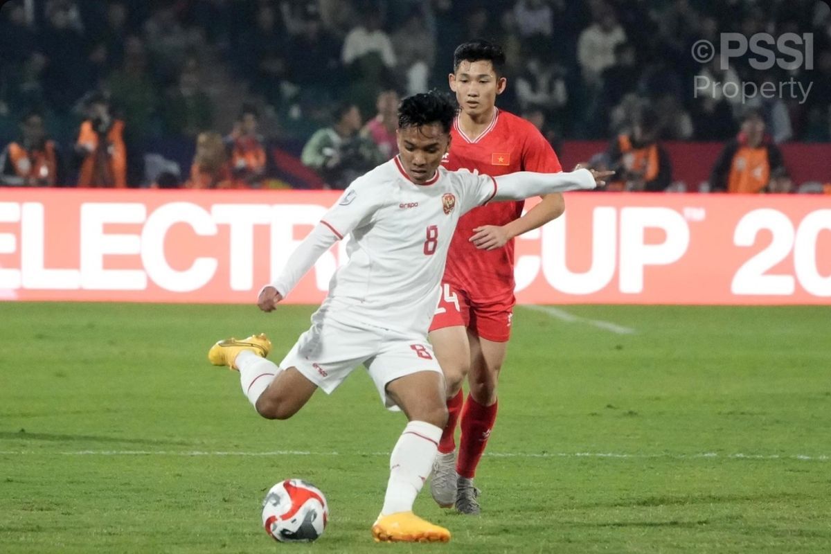 Timnas Indonesia telan kekalahan pertama setelah takluk 0-1 dari Vietnam