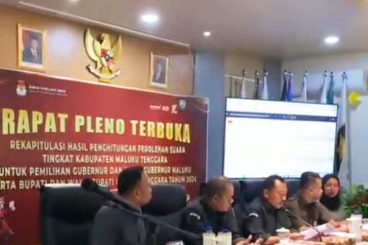 KPU Umumkan Hasil Pleno Rekapitulasi Pilkada Maluku Tenggara