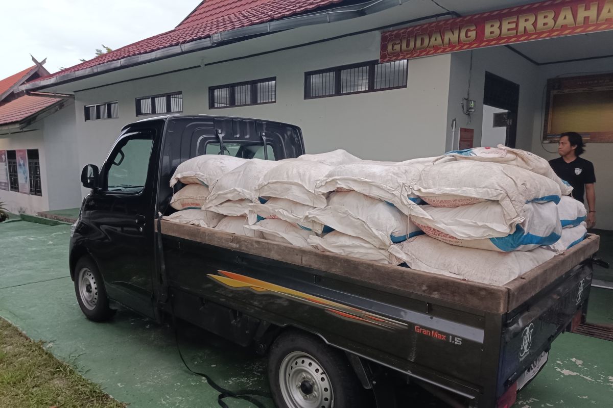 Penyalahgunaan pupuk bersubsidi terungkap di Palangka Raya