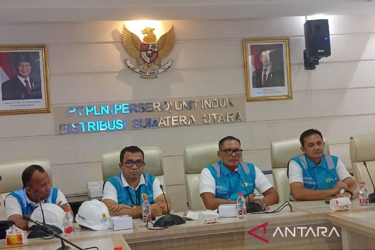 PLN  pastikan pasokan listrik aman selama Nataru di Sumut