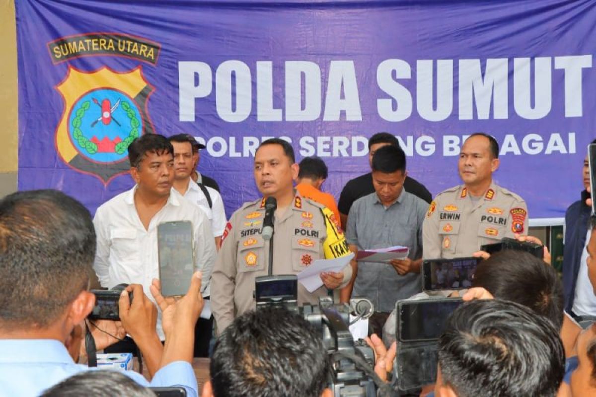 Polres Serdang Bedagai tangkap  pelaku pembunuhan siswi SMP