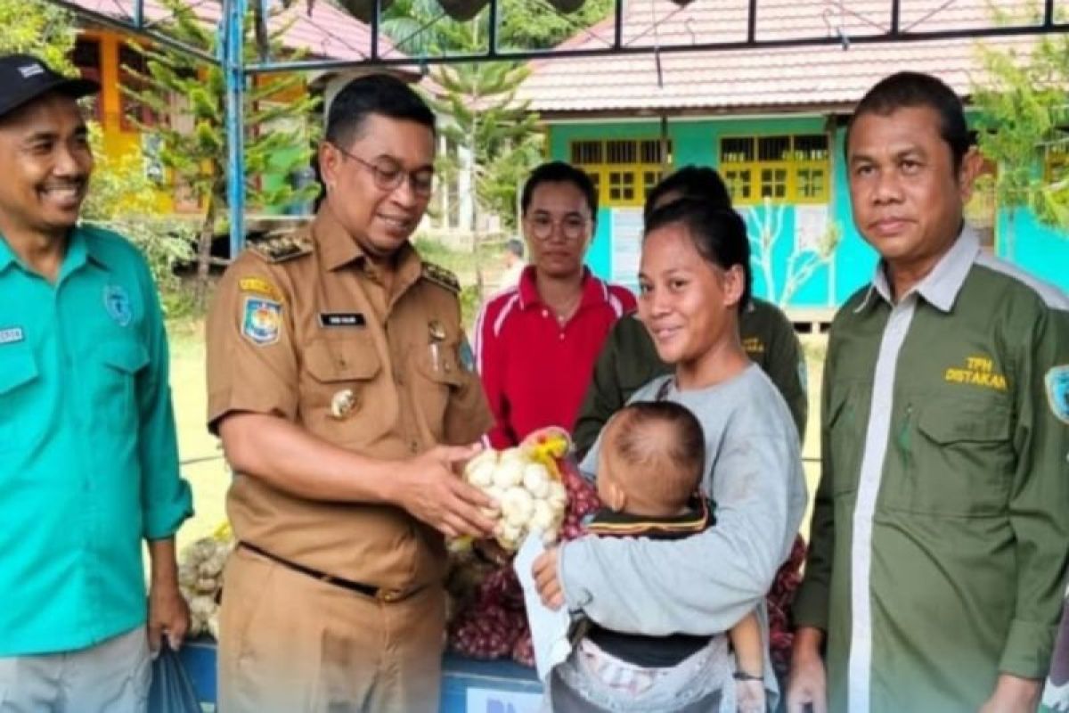 Tekan laju inflasi jelang Natal, Pemkab Lamandau gelar pasar penyeimbang