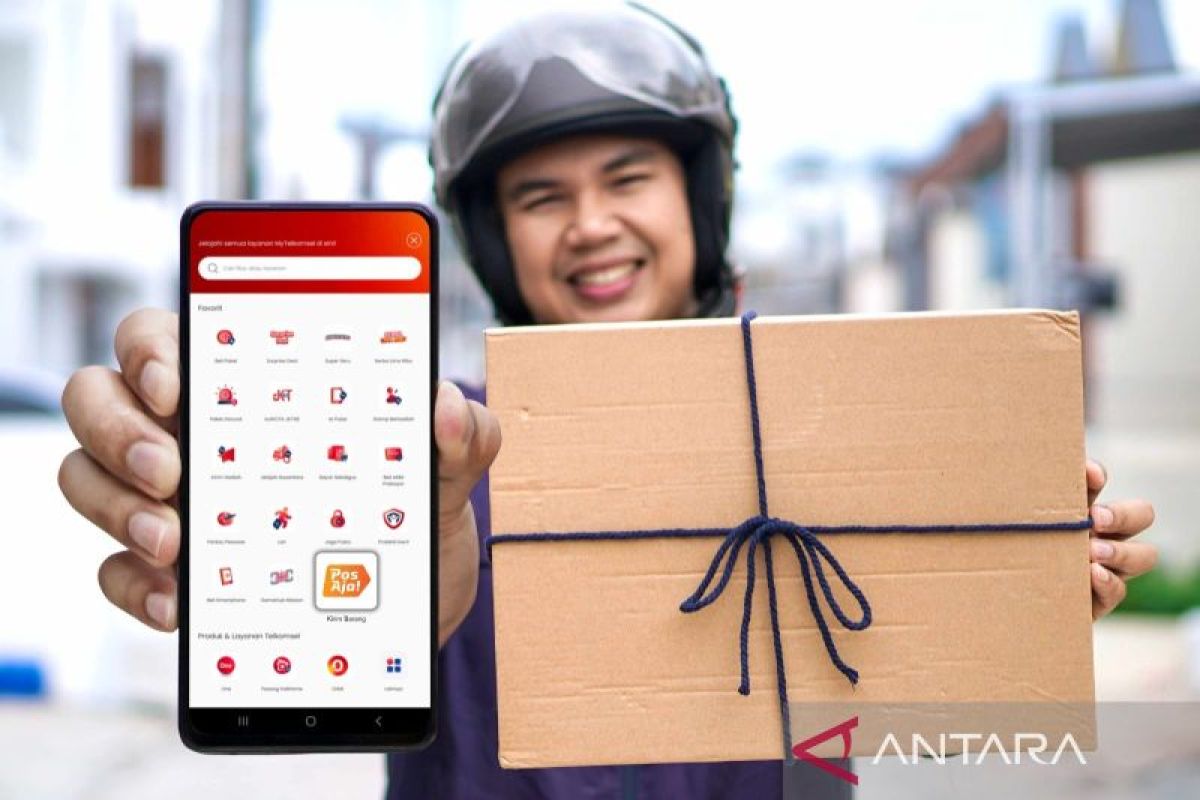 Layanan "Kirim Barang" PosAja! hadir di MyTelkomsel Super App