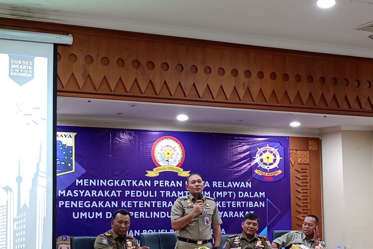 Pemkot perkuat peran Masyarakat Peduli Trantibum untuk jaga Jakpus