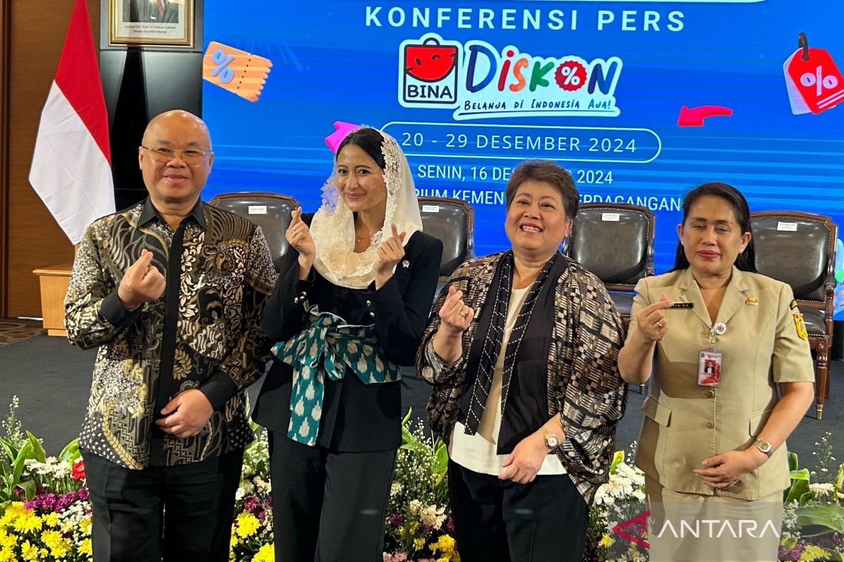 Kemendag mendukung peningkatan daya beli masyarakat dengan program diskon