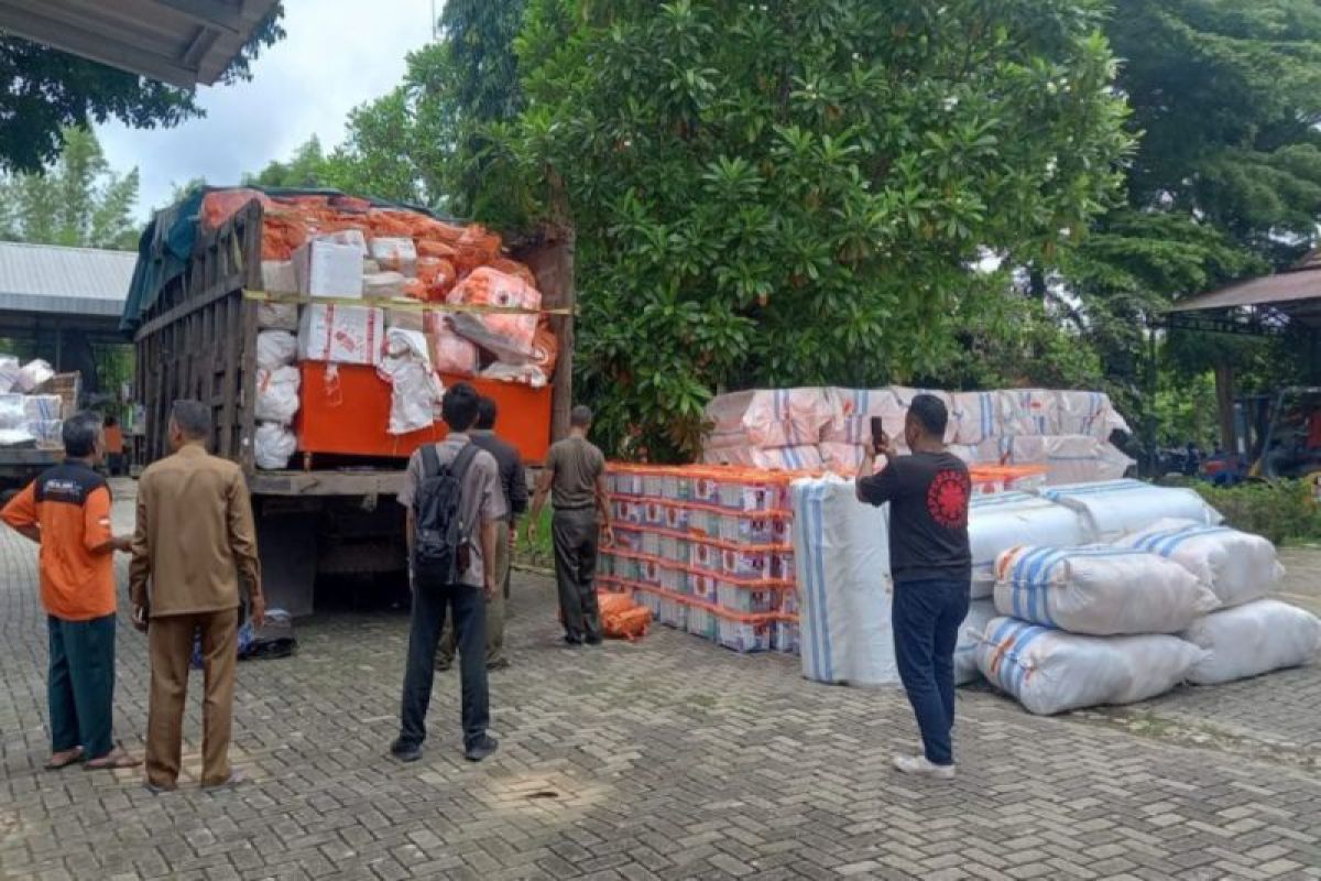 BPBD Banjar terima bantuan logistik bencana dari BNPB