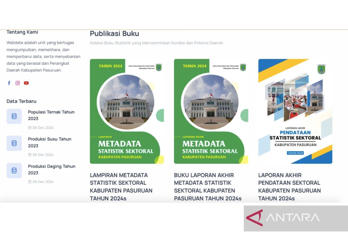 Pemkab Pasuruan dorong keterpaduan data lewat Portal Satu Data