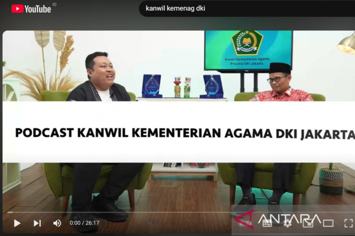 Kemenag DKI manfaatkan "podcast" guna edukasi warga