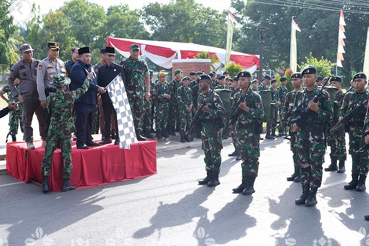 Peringati Hari Infanteri ke-76 di Muara Enim