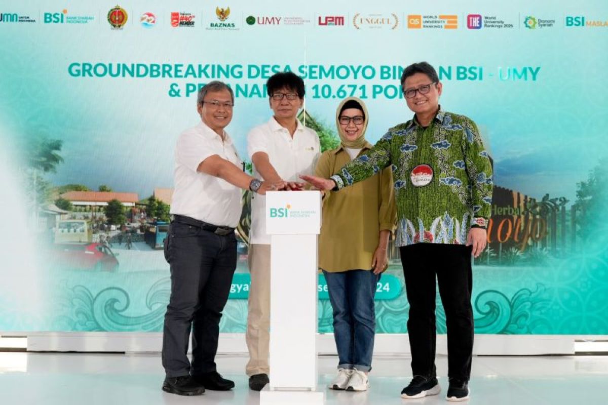 Perkuat Implementasi ESG, BSI Kembangkan Ekonomi dan Tanam Pohon di Desa Semoyo Yogyakarta