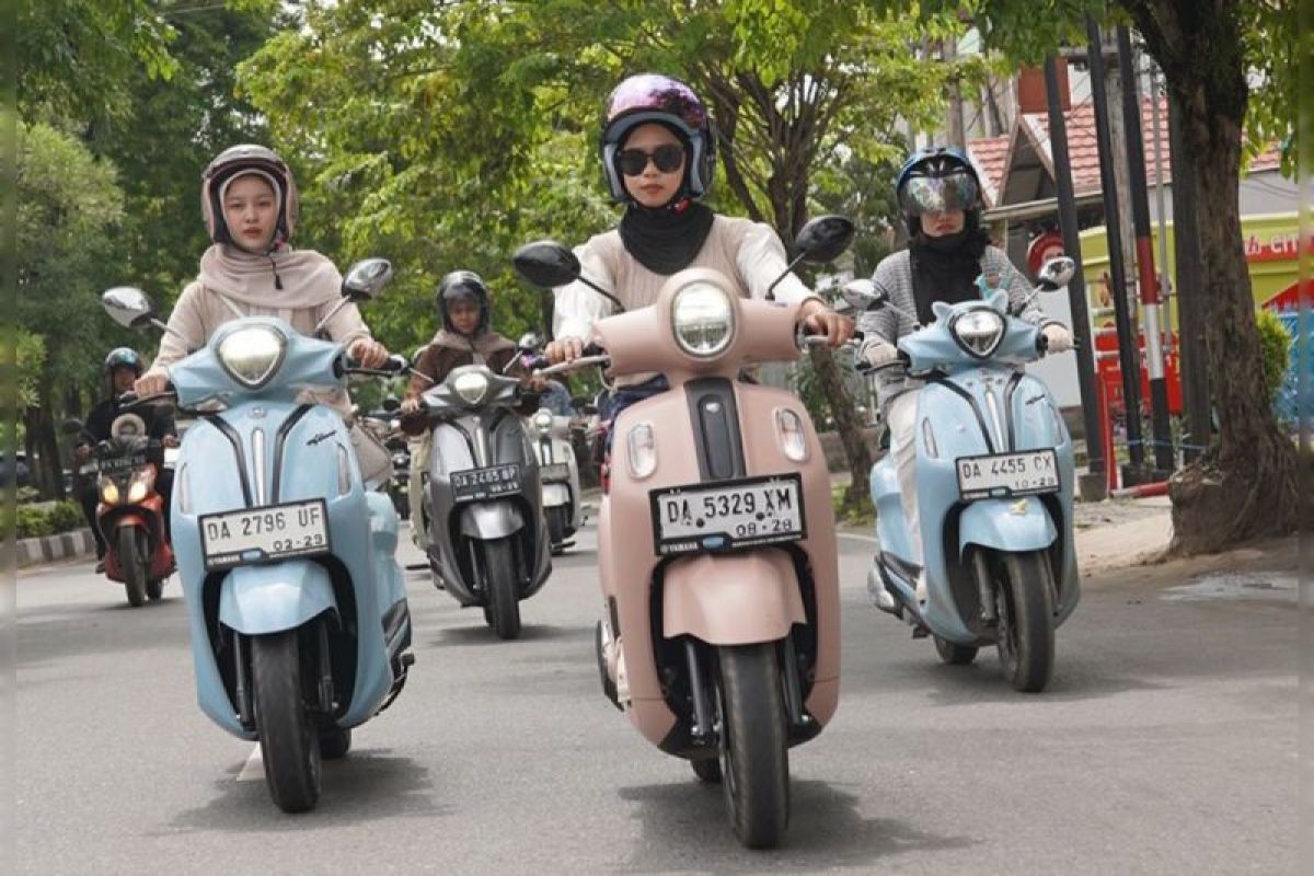 Ramai diikuti generasi muda, PT STSJ Yamaha sukses gelar Rolling City Classy Class