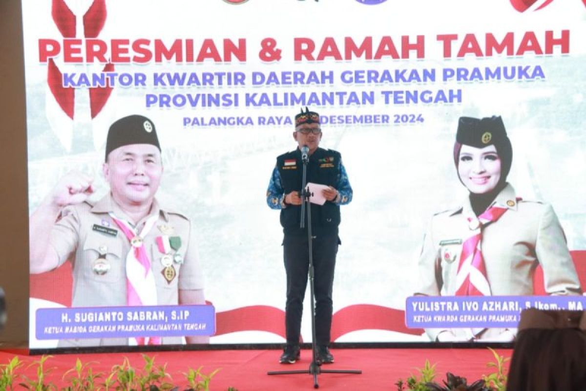 Pemprov resmikan gedung Kwarda dukung kemajuan Pramuka di Kalimantan Tengah