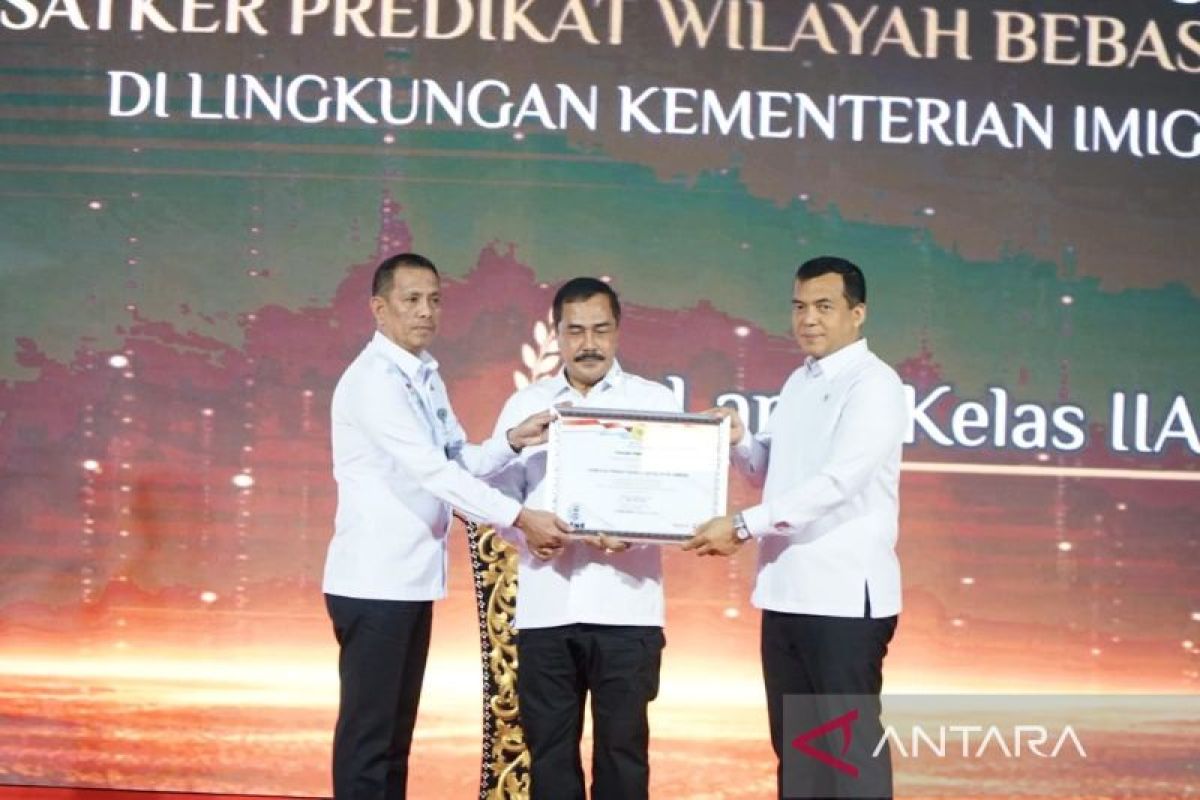 Wujudkan reformasi birokrasi, Lapas kelas IIA Ambon raih predikat Wilayah Bebas Korupsi