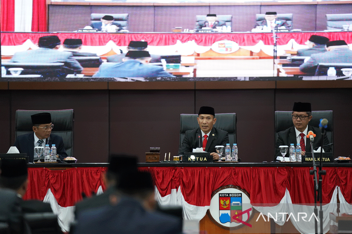 Jalankan fungsi legislasi, DPRD Kota Bogor tetapkan pembahasan tiga Raperda baru