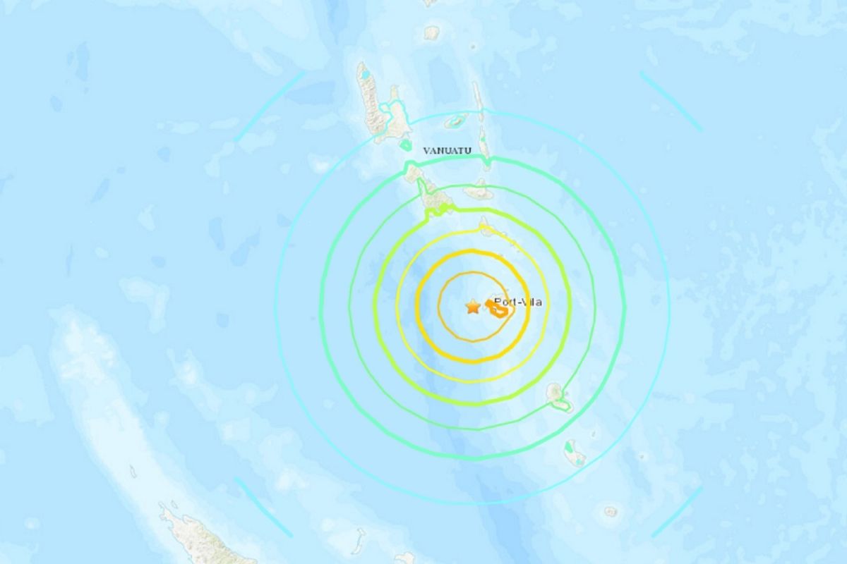 Kemlu terus hubungi WNI di Vanuatu pasca gempa Magnitudo 7,3