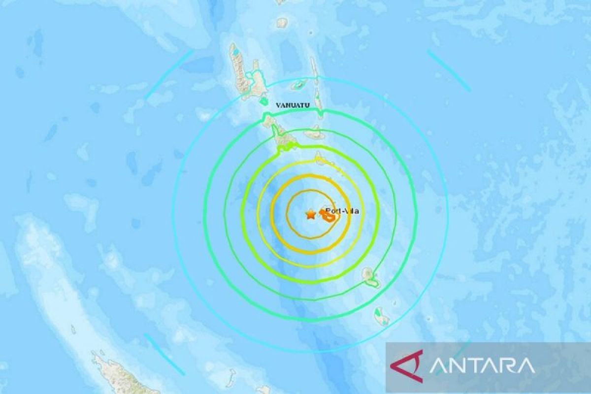 Korban jiwa gempa 7,3 magnitudo Vanuatu bertambah jadi 14 orang