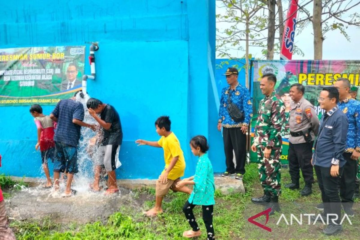 Penuhi kebutuhan air masyarakat, Kodim Situbondo bangun sumur bor