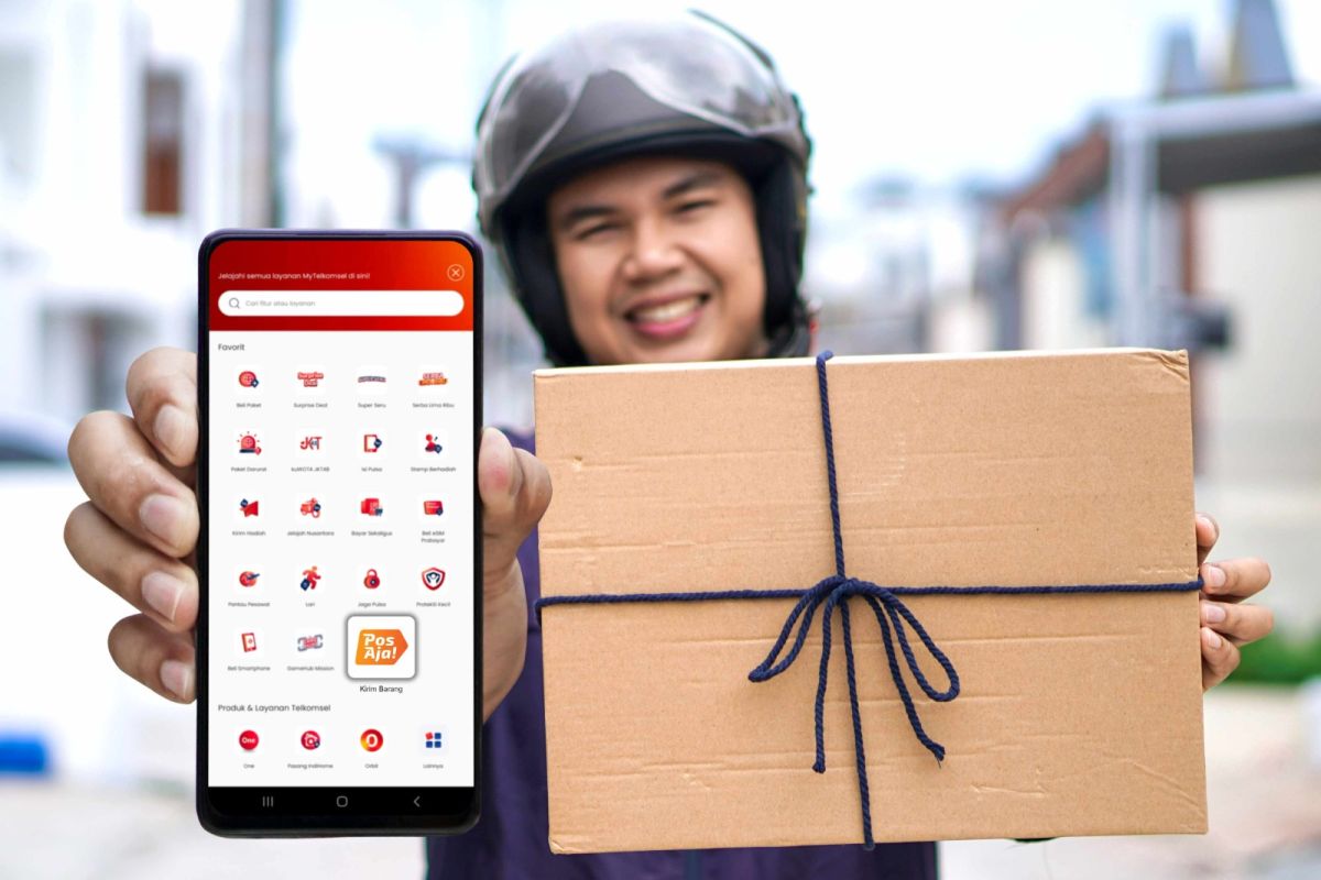 Telkomsel-Pos Indonesia hadirkan layanan inovatif Kirim Barang