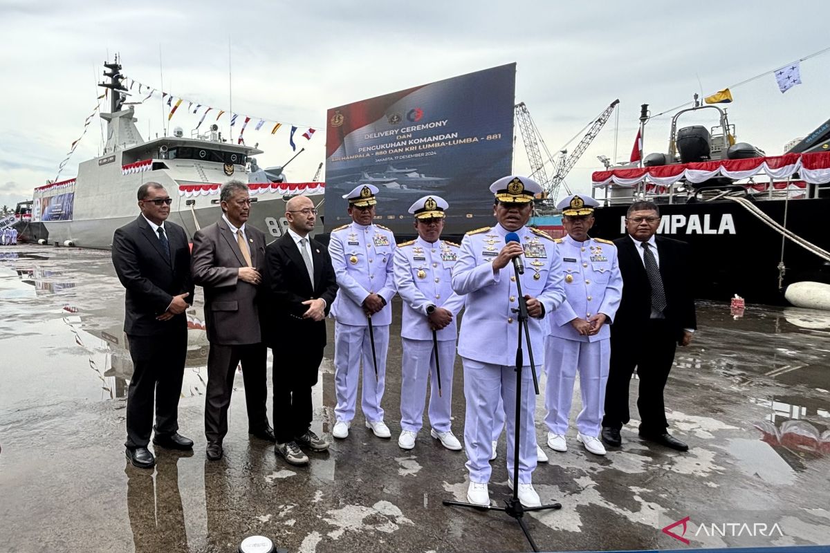 Dua KRI baru TNI AL menjaga Merauke dan Tarakan untuk cegah penyelundupan