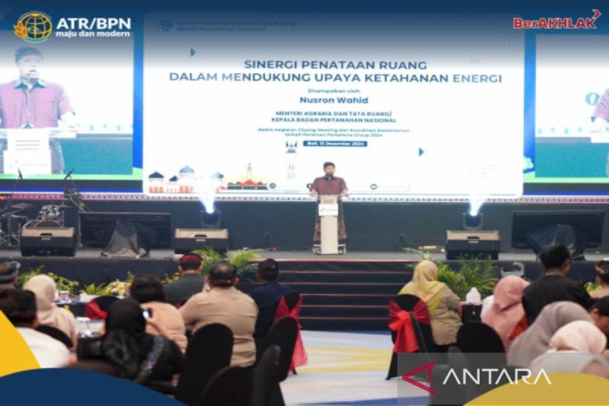 Menteri Nusron percepat penyusunan 2.000 RDT dukung ekosistem investasi