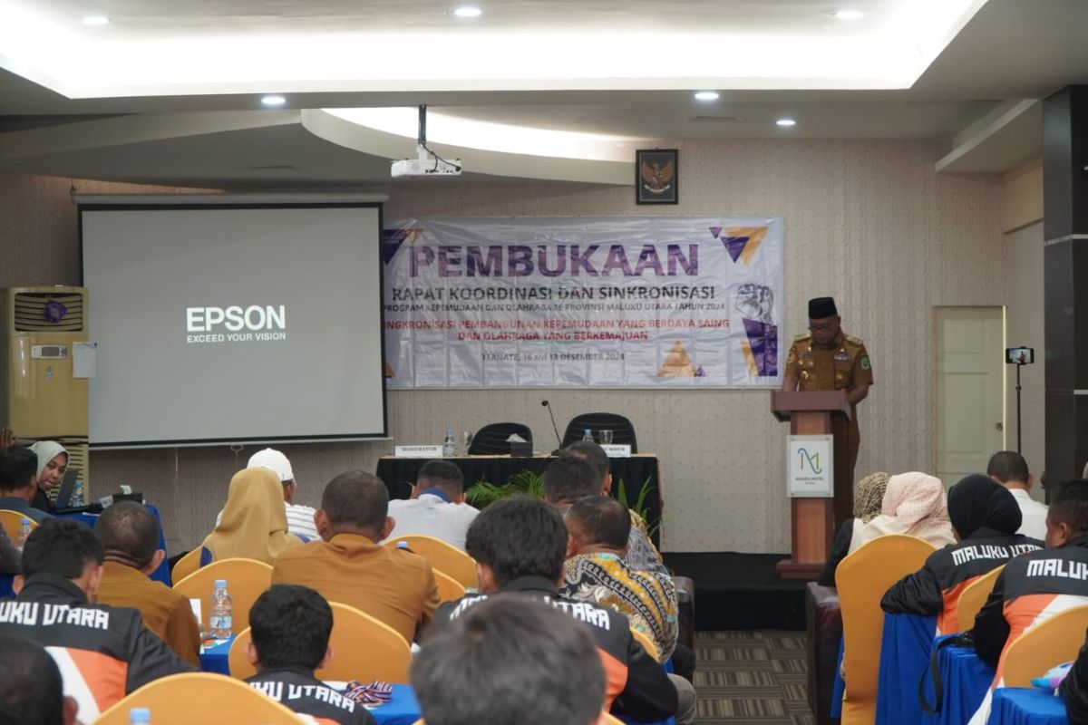 Pemprov Malut bangun peningkatan olahraga dan kepemudaan