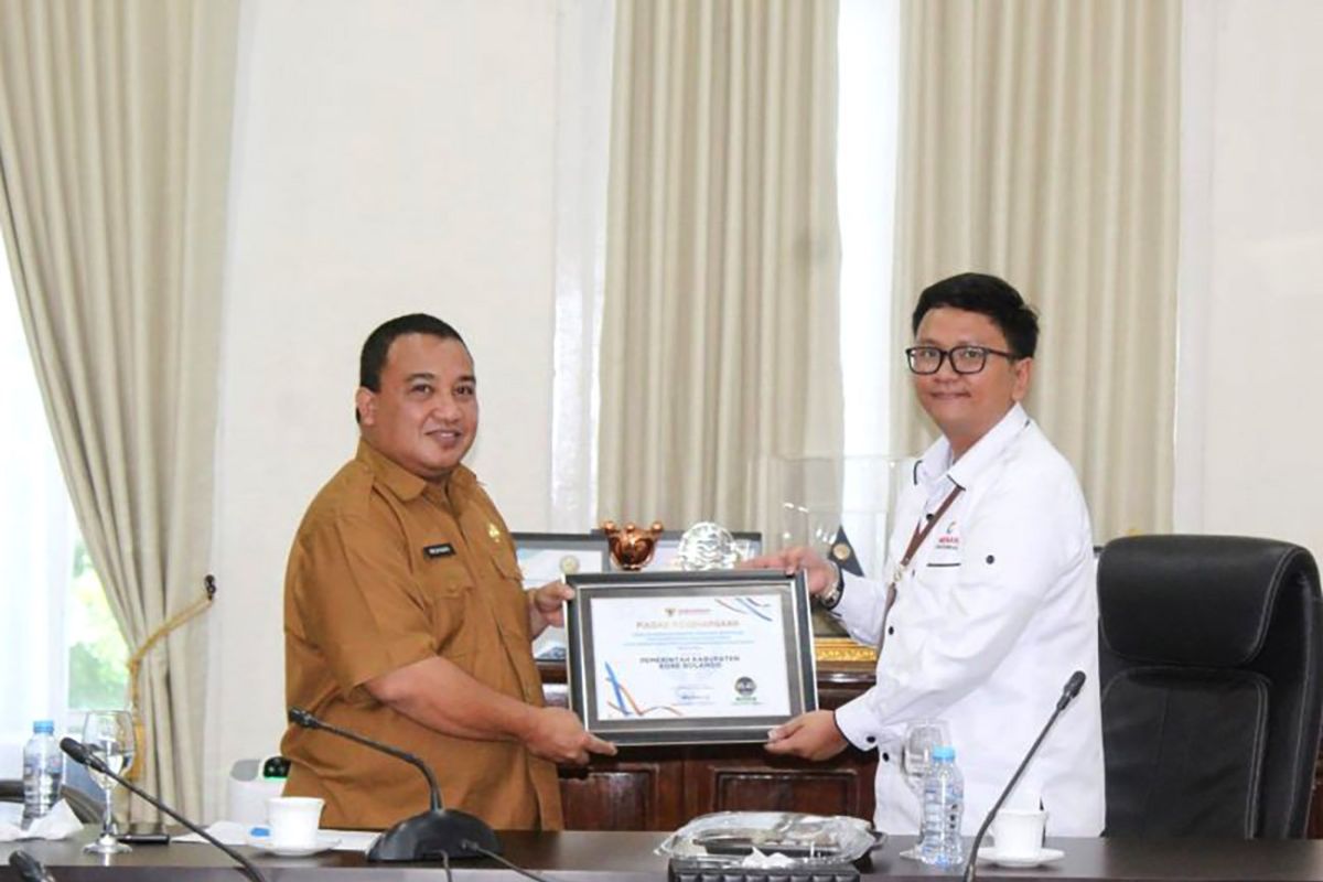 Pemkab Bone Bolango raih nilai kepatuhan tinggi dari ORI