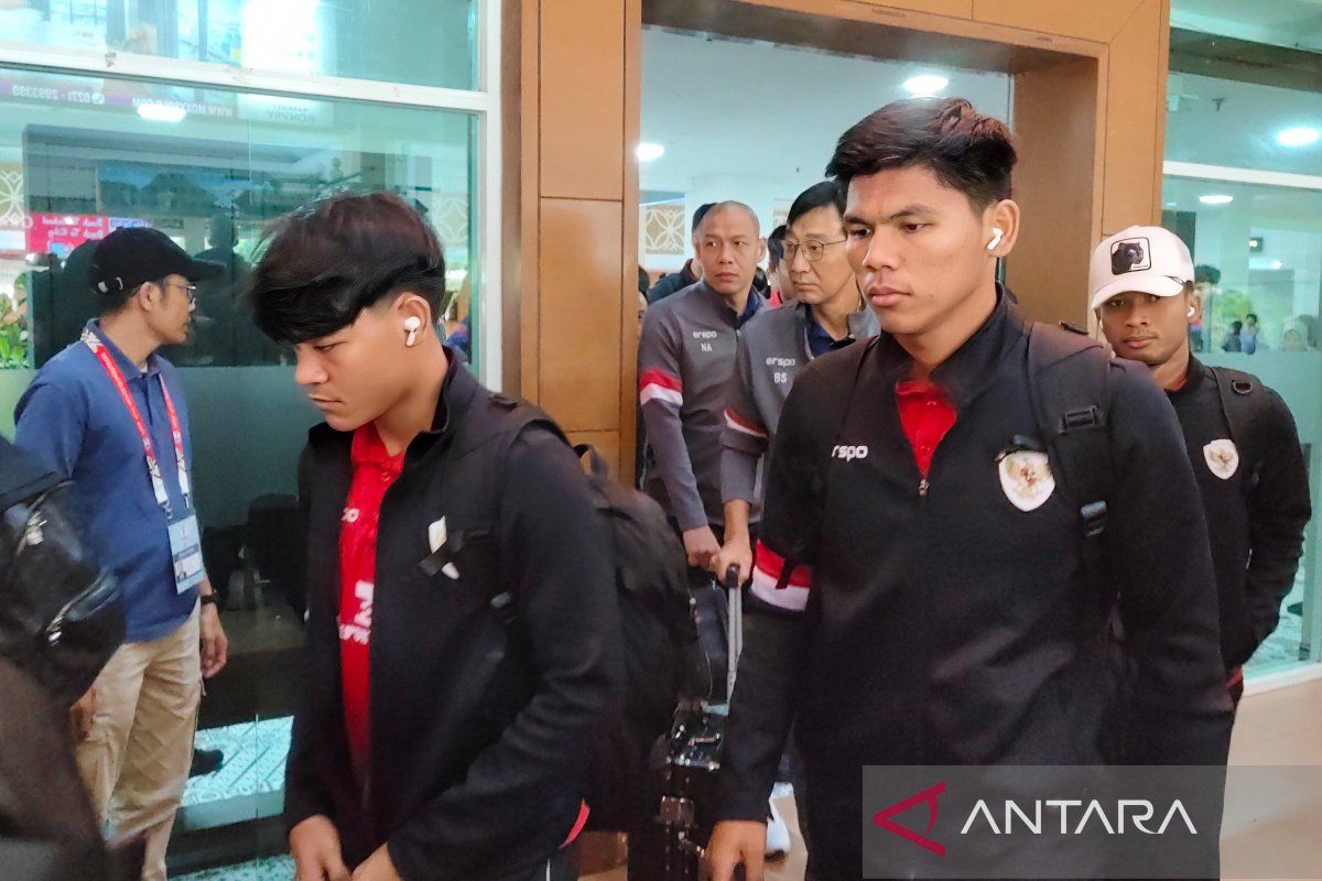 Timnas Indonesia tiba di Solo jelang laga lawan Filipina