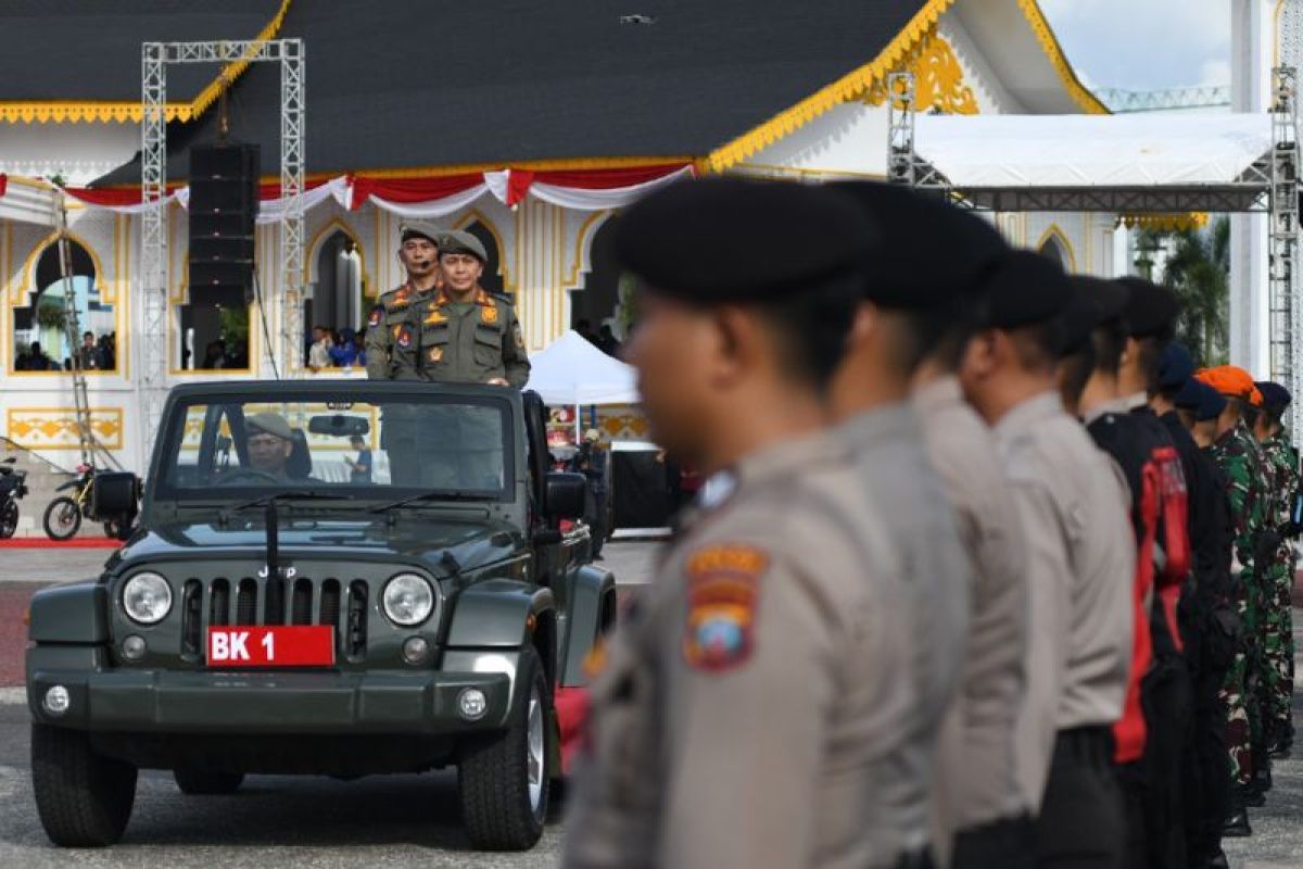 Berikut pesan Pj Gubernur Sumut kepada tim gabungan