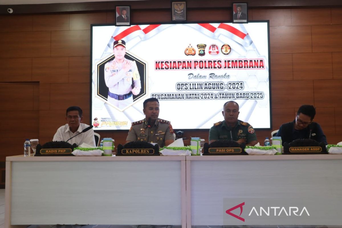 Polres Jembrana antisipasi lonjakan penumpang di Pelabuhan Gilimanuk