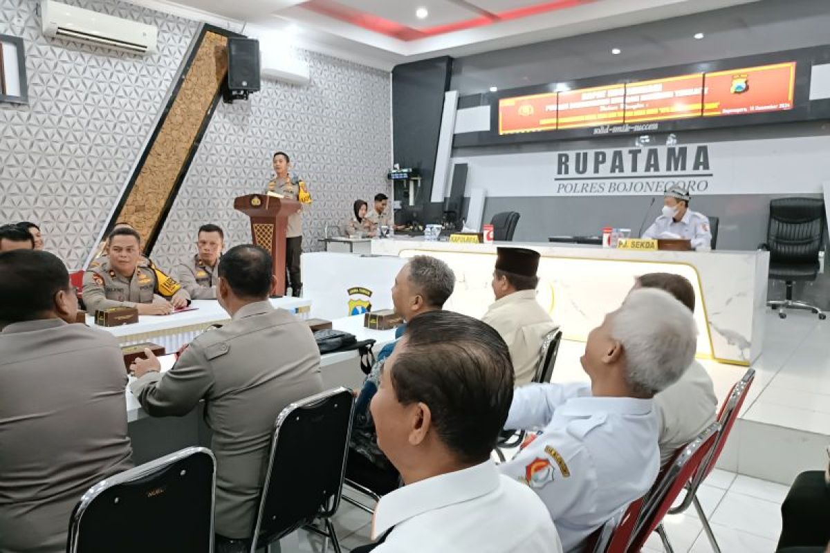 Polres Bojonegoro siapkan sejumlah pos untuk amankan Natal dan Tahun Baru