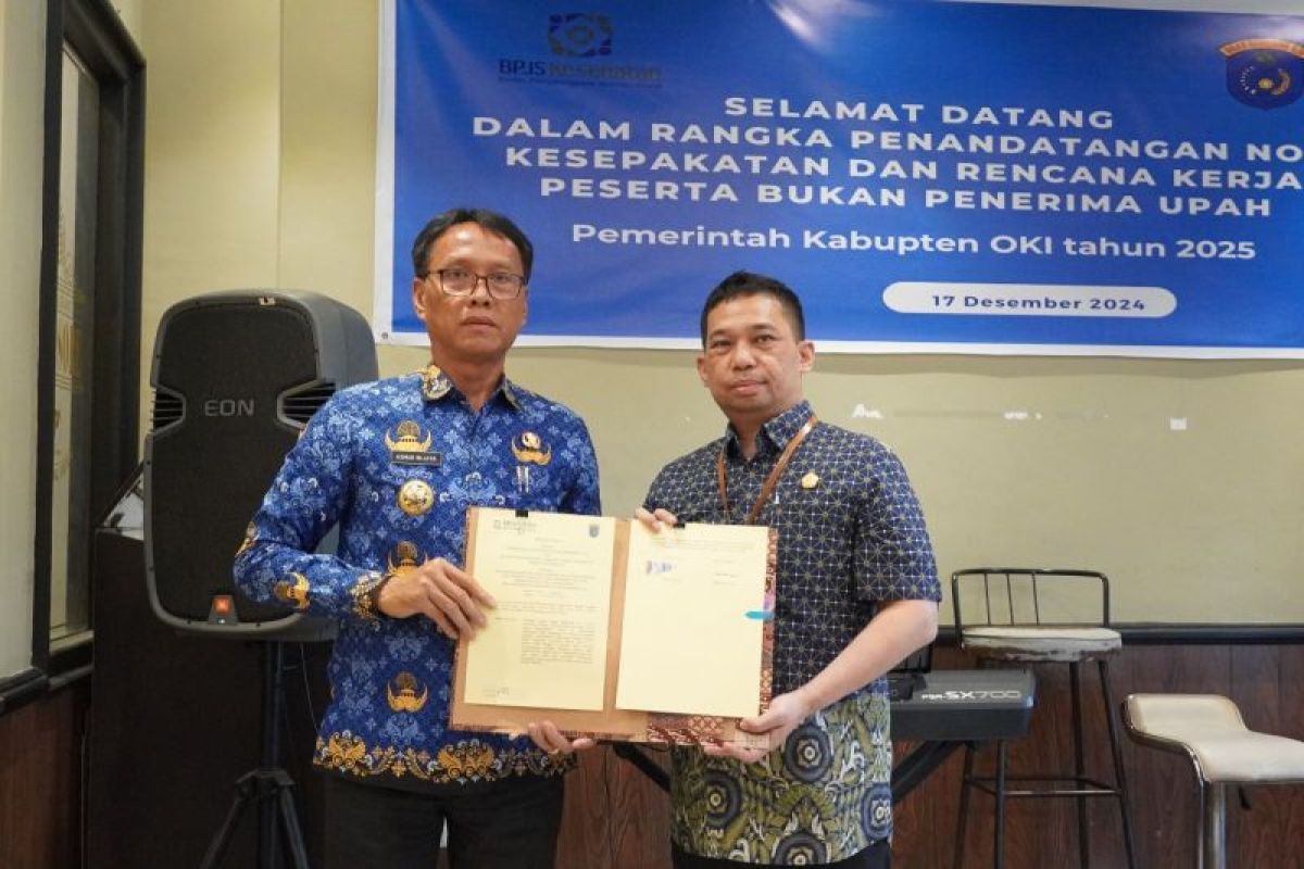 Pemkab OKI-BPJS perpanjang program  JKN untuk 2025