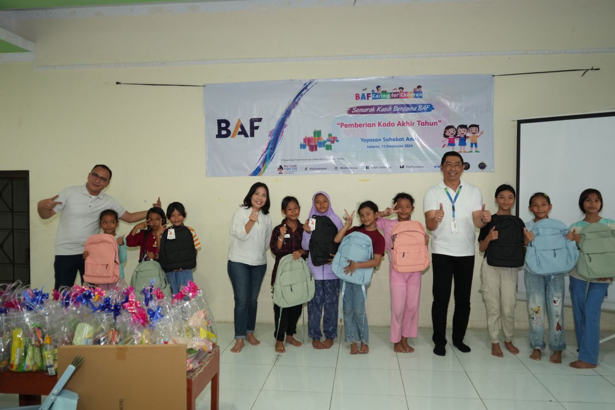 BAF berbagi hadiah akhir tahun kepada 500 anak Panti Asuhan