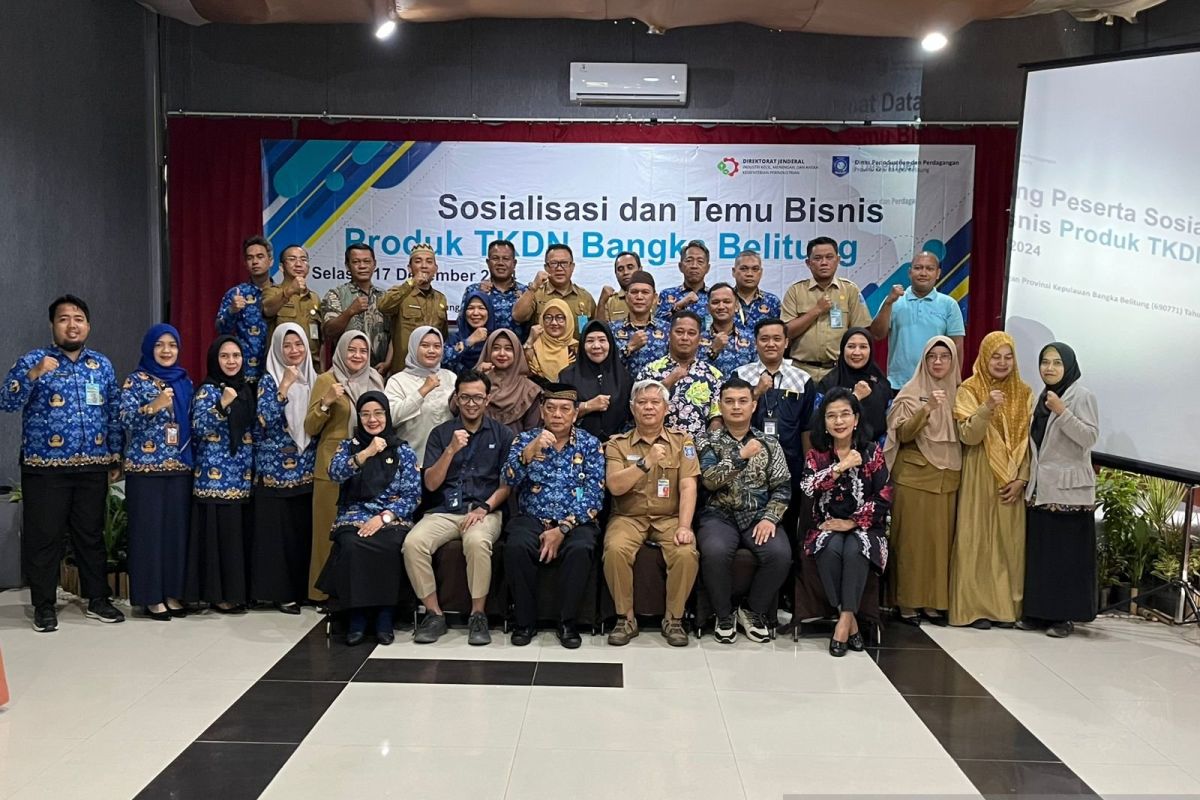 Disperindag Babel gelar sosialisasi dan temu bisnis produk TKDN