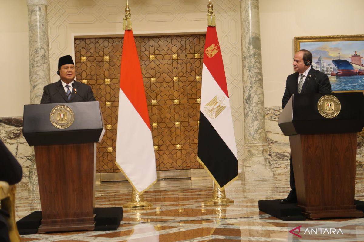 Prabowo dan El-Sisi komitmen memperkuat kolaborasi Mesir-Indonesia melalui DCA