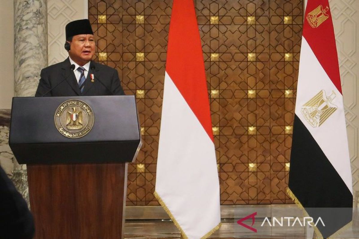 Prabowo apresiasi perlakuan baik Mesir terhadap 15 ribu mahasiswa RI