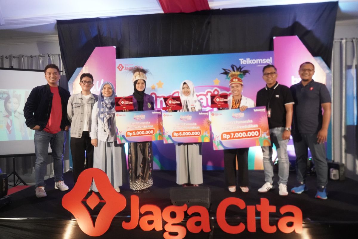 15 Pelajar dari Area Pamasuka Tampil Memukau di Final Inspiration Day Telkomsel Jaga Cita